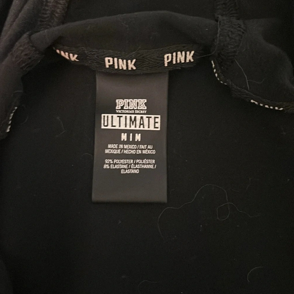 Victoria’s Secret, pink, athletic jacket, black and peach - Picture 8 of 8